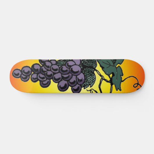 Weintrauben Skateboard (Horizontal)