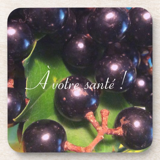 Weintrauben Untersetzer (Vorderseite)