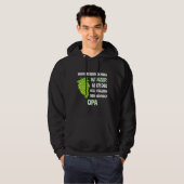 Weintrauben Vintag Winemaker Weinprobe Hoodie (Vorne ganz)