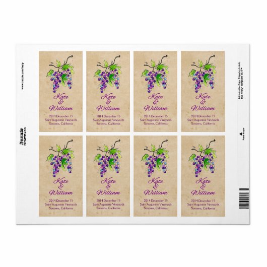 Weintrauben Weinberg Weinroute Weinkeller Hochzeit (Vorne)