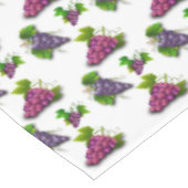 Weintrauben Weinberge Blätter Weinbau im Sommer Tischdecke (Schrägansicht)