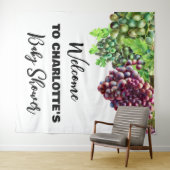 Weintrauben Weinkellerei Weinberg Bridal Wandteppich (Beispiel (Horizontal))