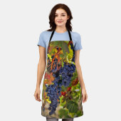 Weintrauben Weinroute mit Herbstfarben Schürze (Getragen)