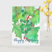 Weintrauben Weintrauben Weintrauben Obst Geburtsta Karte (Gelbe Blume)