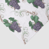 Weintraubengeschenkpapier Seidenpapier (Detail)