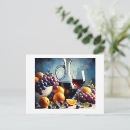 Weintraubensorten, Postkarte (Stehend Vorderseite)