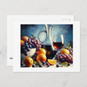 Weintraubensorten, Postkarte (Vorne/Hinten)