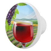 Weintraubenziehknopf Keramikknauf (Rechts)