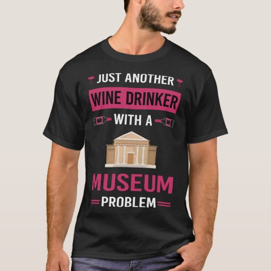 Weintrinker Museum T-Shirt (Vorderseite)