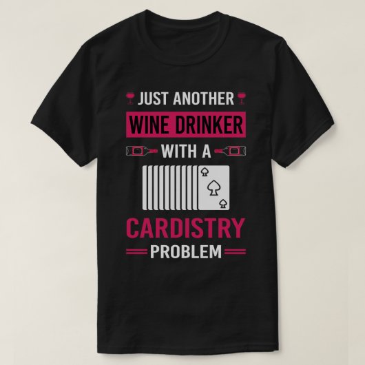 Weintrinker T-Shirt (Design vorne)