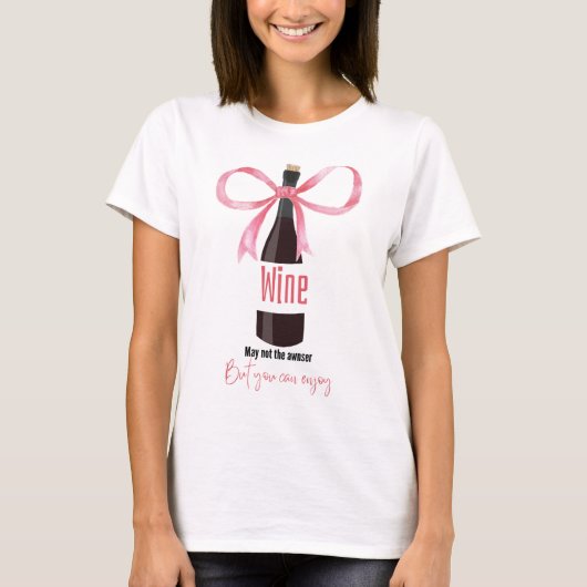 Weintrinker T-Shirt (Vorderseite)