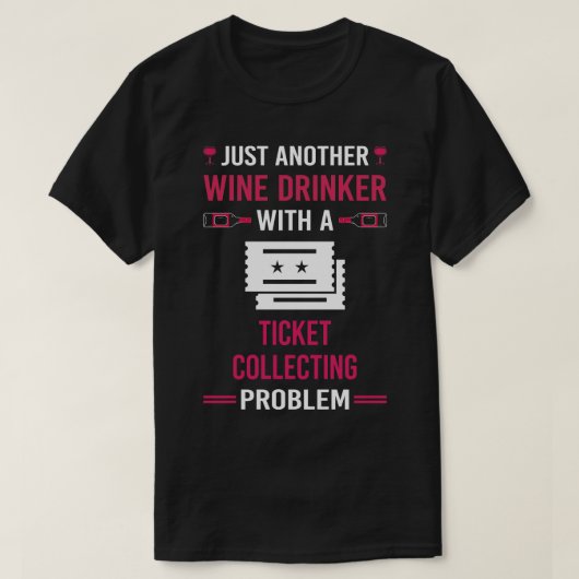 Weintrinkerkarte Sammelkarten T-Shirt (Design vorne)