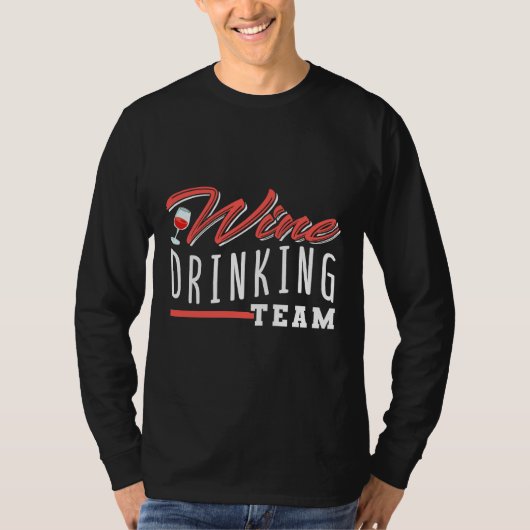 Weintrinkteam 123 T-Shirt (Vorderseite)