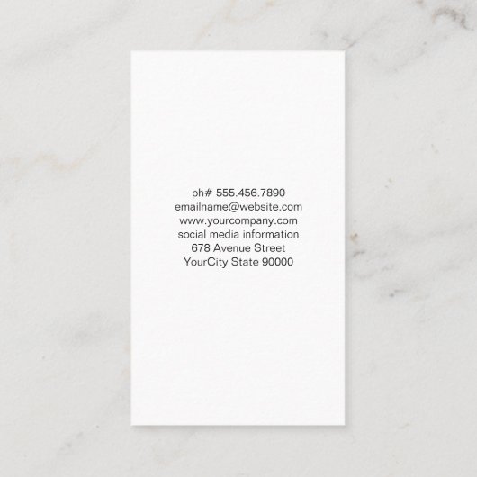 Weintrub | Bewertung Visitenkarte (Rückseite)