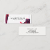 Weintrub Mini Visitenkarte (Vorne/Hinten)