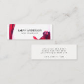 Weintrub Mini Visitenkarte (Vorne/Hinten)