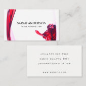 Weintrub Visitenkarte (Vorne/Hinten)