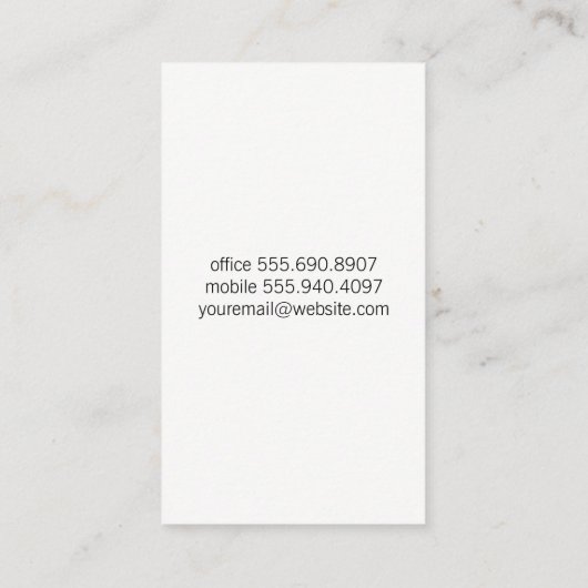 Weintrub | Weinflasche und Glas Visitenkarte (Rückseite)