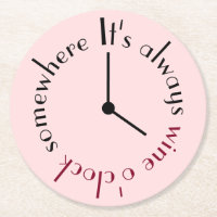 Weinuhr irgendwo gegenüber der Uhr