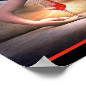 Weinverfüllung Poster (Ecke)