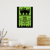 Weinverkoster Poster (Küche)