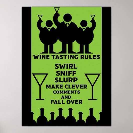 Weinverkoster Poster (Vorne)