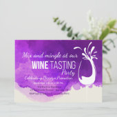Weinverkostung 2 Einladung (Stehend Vorderseite)