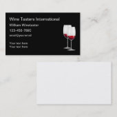 Weinverkostung Club Visitenkarte (Vorne/Hinten)
