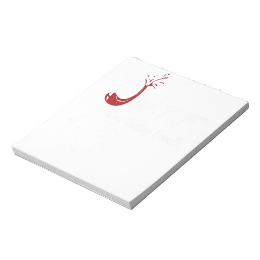 Weinverkostung Freunde des Weinkellers Weinroute M Notizblock (Rotiert)