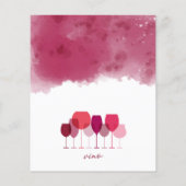 Weinverkostung, Hauswärmung (Rückseite)