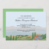 Weinverkostung oder Weinkeller Einladung (Vorne/Hinten)