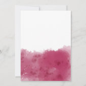 Weinverkostung Party Einladungen (Rückseite)