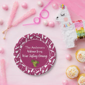 Weinverkostung Party Individuelle Name Pappteller (Party)