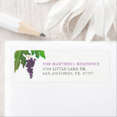 Weinverkostung Party Weintrauben Rücksendeadresse (Insitu)