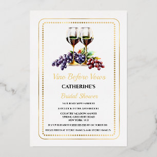 Weinverkostung Weinkellerei Folieneinladung