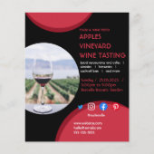 Weinverkostung Wohltätigkeit Weingarten Weinfest L Flyer