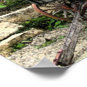 Weinwagen Poster (Ecke)