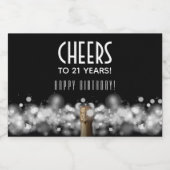 Weinwanderwege Mendrisiotto Schaumweinetikett (Einzelnes Label)