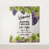 Weinwanderwege Mendrisiotto Wandteppich (Vorderseite)