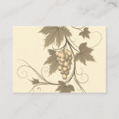 Weinwanderwege Mendrisiotto Weinroute Mendrisiotto Visitenkarte (Rückseite)