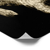 Weinweimaraner Poster (Ecke)