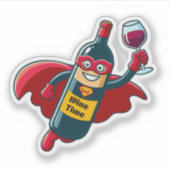 Weinzeit Aufkleber (Vorderseite)