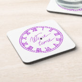 Weinzeit Getränkeuntersetzer (Linke Seite)