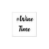 Weinzeit Gummistempel (Prägung)