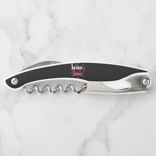 Weinzeit Korkenzieher Flaschenöffner (Rückseite)