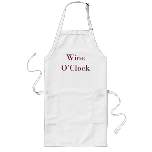 Weinzeit Lange Schürze (Vorne)
