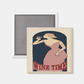 Weinzeit, Magnet (Vorderseite/Rückseite)