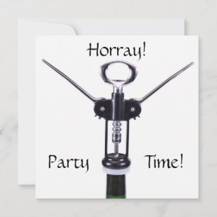 Weinzeit Party Einladung