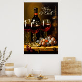 Weinzeit Poster (Küche)