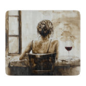 Weinzeit Schneidebrett (Vorderseite)